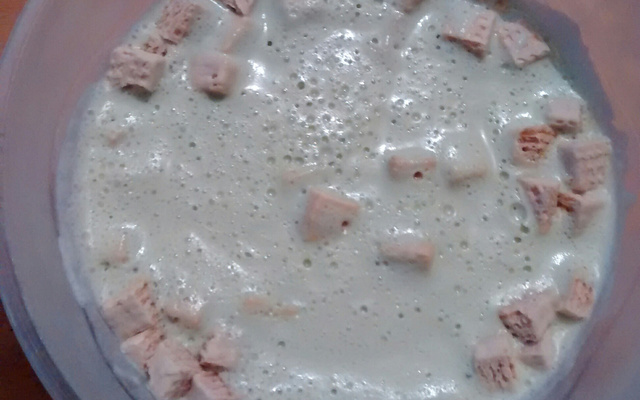 Mousse de limão com bis