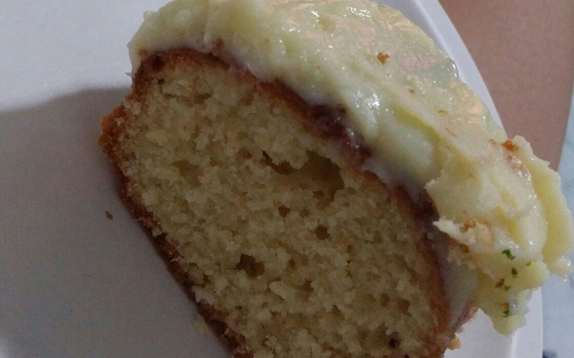 Bolo de gelatina de limão