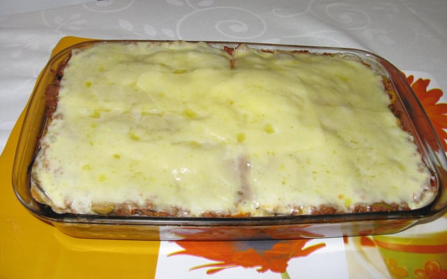 Minha lasanha de berinjela