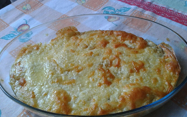 Batata gratinada