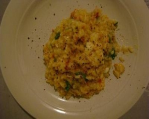 Risoto de rucula à búfala