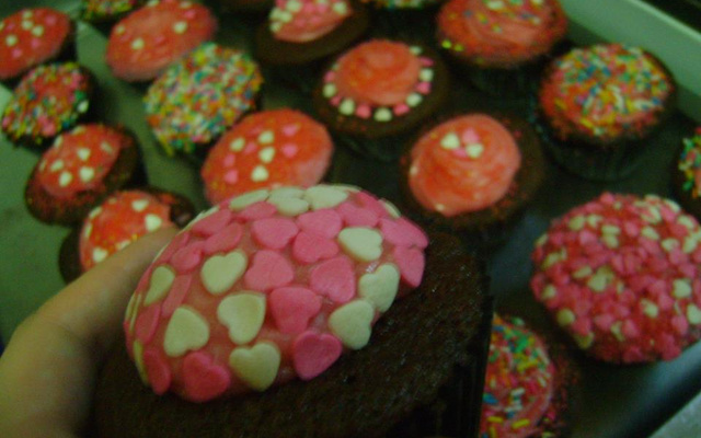 Cupcake de chocolate
