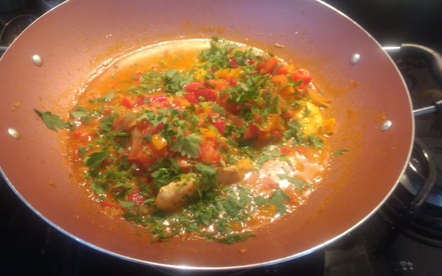 Moqueca de badejo aromática