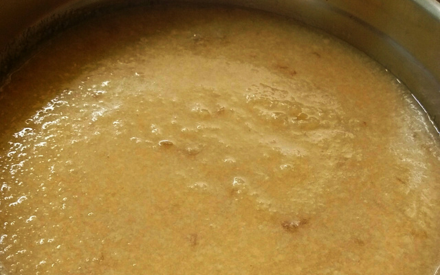 Recheio de maçã com leite condensado