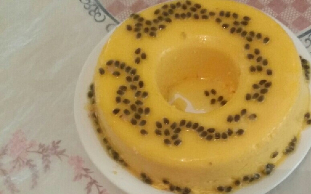 Pudim de maracujá rapidinho