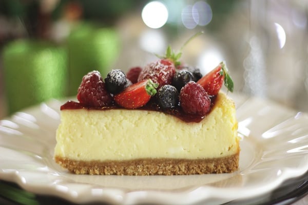Cheesecake de frutas vermelhas