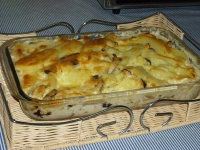 Batata gratinada