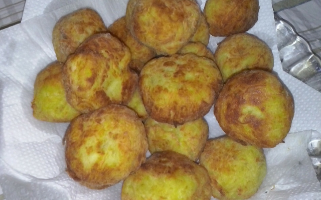 Bolinho de mandioquinha