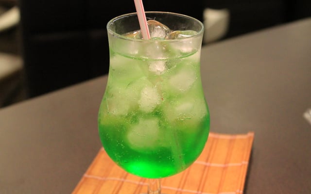 Soda italiana de maçã verde