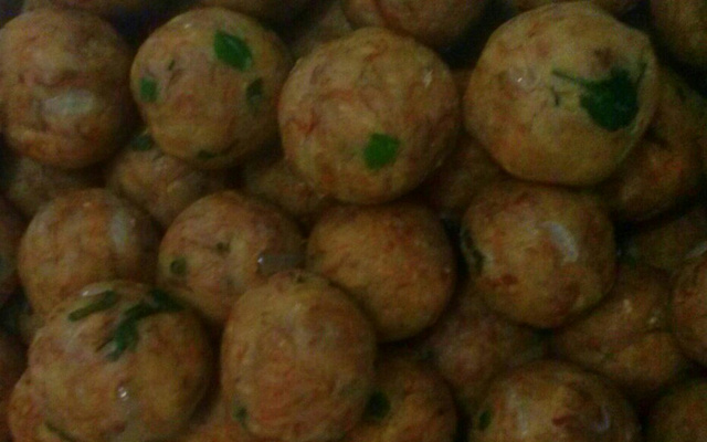 Croquete de carne seca