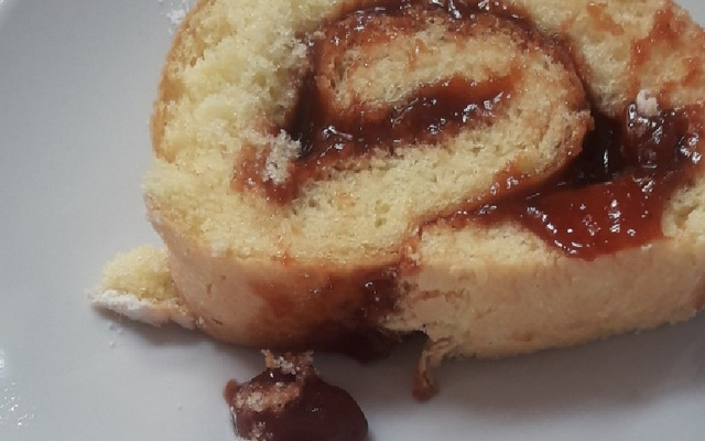 Rocambole de doce de leite