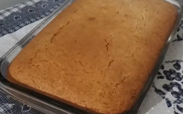 Bolo de Kefir e Coco