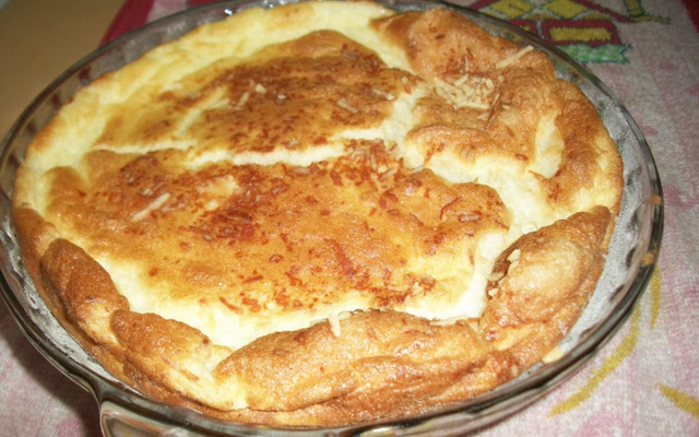 Torta de ricota saudável