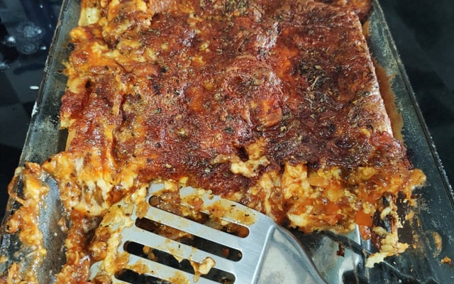 Torta de liquidificador vegetariana