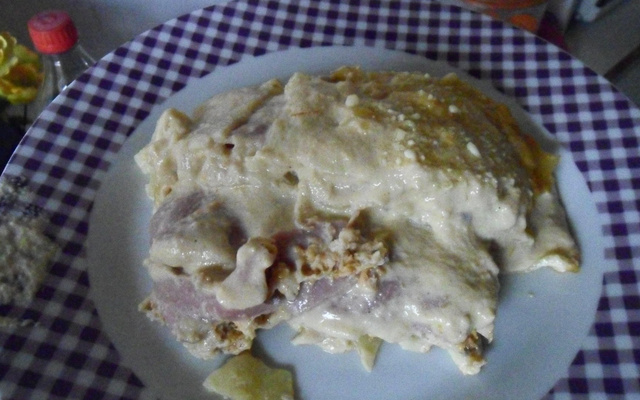 Lasanha de frango deliciosa