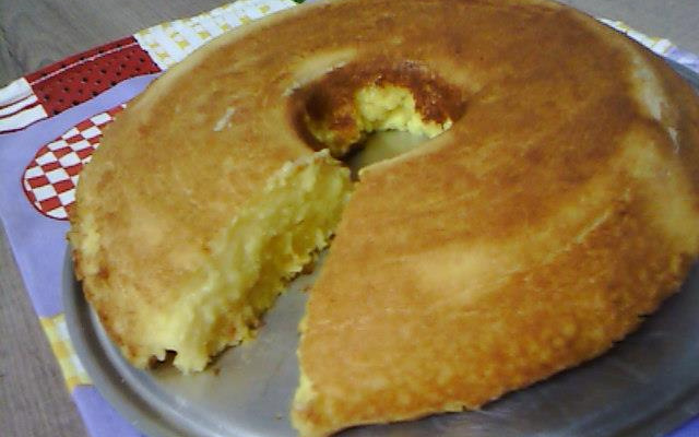 Bolo de milho cremoso