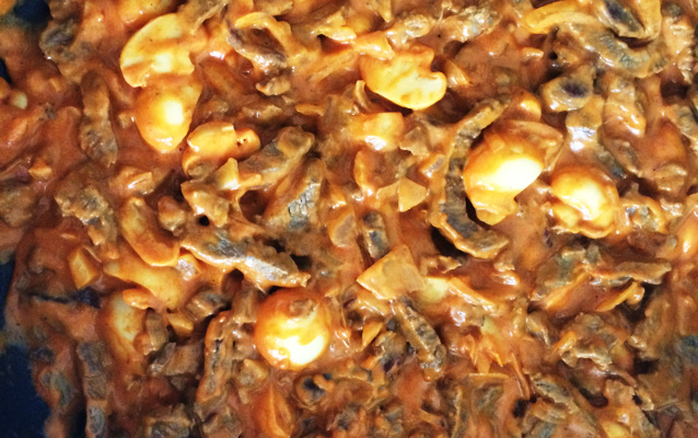 Estrogonofe de carne