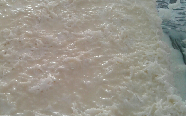 Cuscuz de tapioca molhadinho