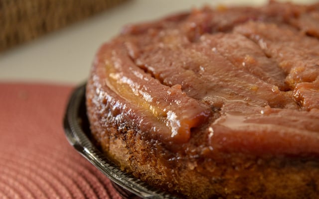 Bolo de banana rápido de liquidificador