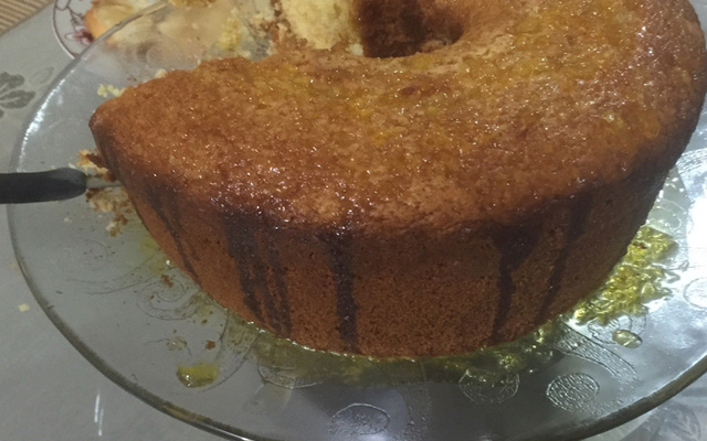 Calda de laranja para bolos e pudins