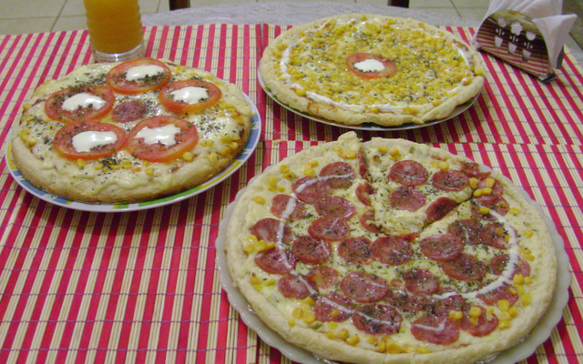 Massa especial para pizza