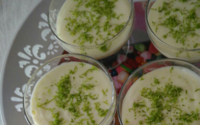 Sobremesa rápida de limão