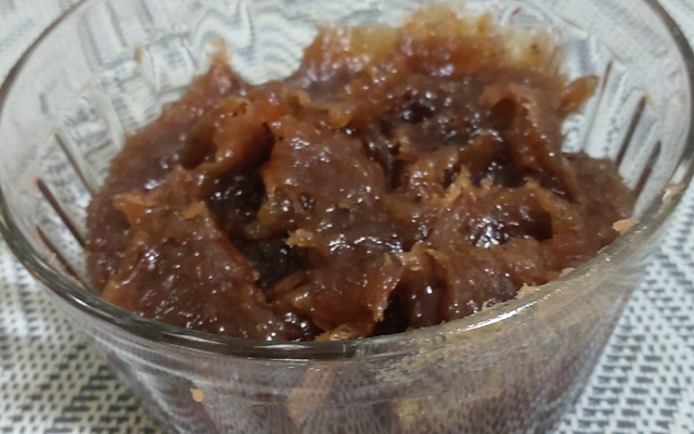 Doce de banana batido