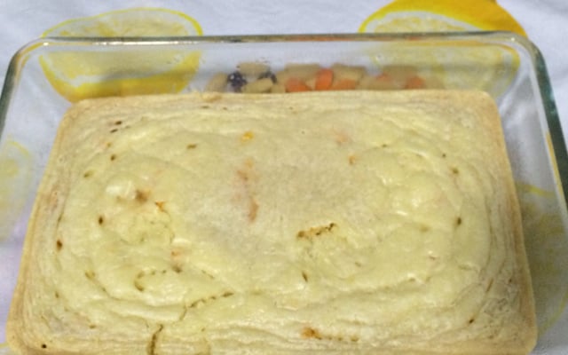 Torta de Frango de Microondas