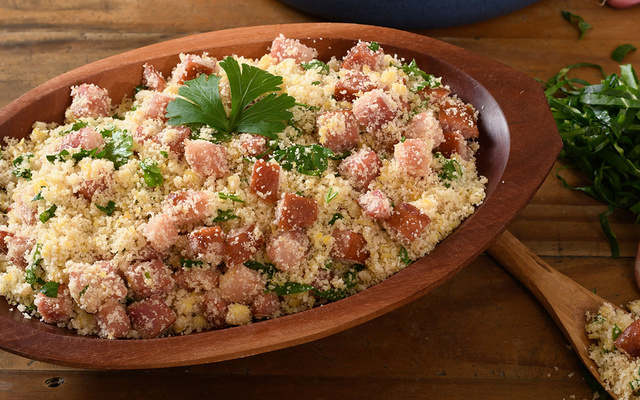 Farofa Crocante com Bacon