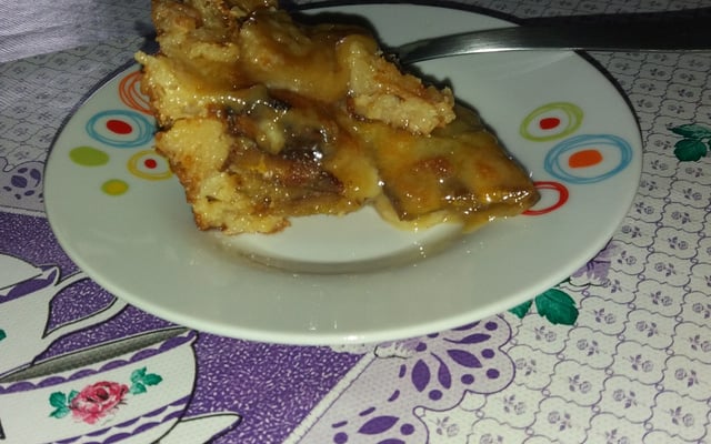 Bolo de banana da terra frita