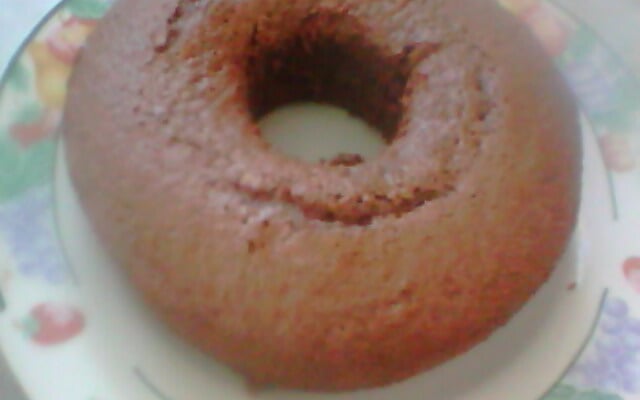 Bolo de chocolate sem ovo