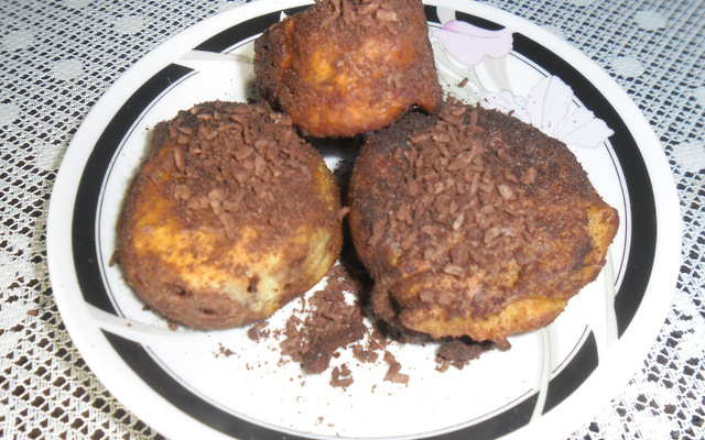 Bolinho de chuva prestígio da Bel