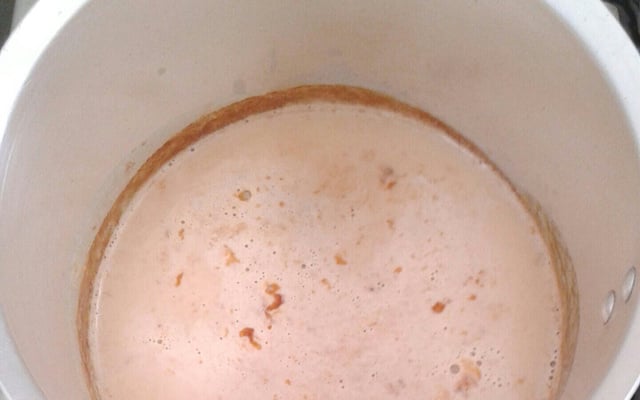 Geladinho de açúcar queimado