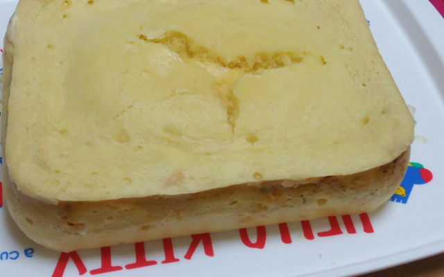 Torta de frango com catupiry de micro-ondas