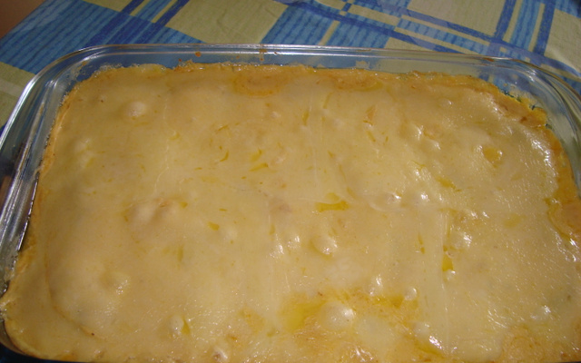 Batata gratinada
