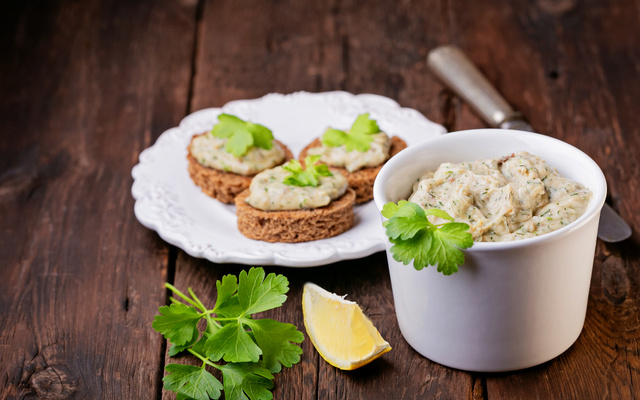 Patê de cream cheese com abacaxi