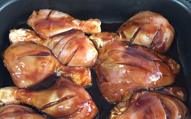 Frango ao molho agridoce