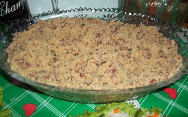 Farofa de ricota do Lúcio Cezar