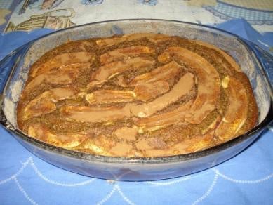Bolo integral de banana