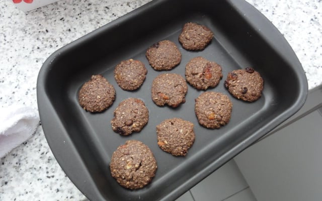 Biscoito de aveia e chocolate (cookies)