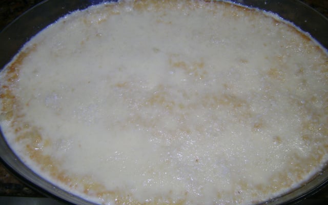 Bolo gelado toalha felpuda