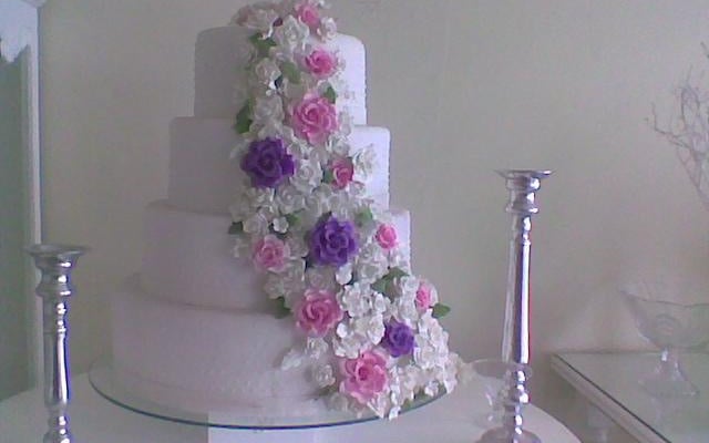 Bolo de casamento deo parfum