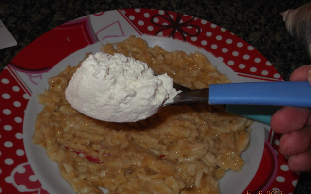 Bolinho de banana de frigideira