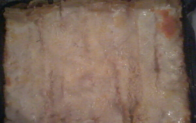 Lasanha bolonhesa com creme de ricota