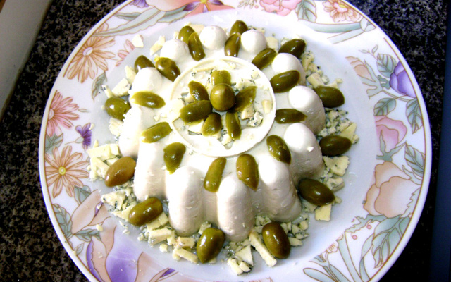 Mousse de gorgonzola 5 estrelas