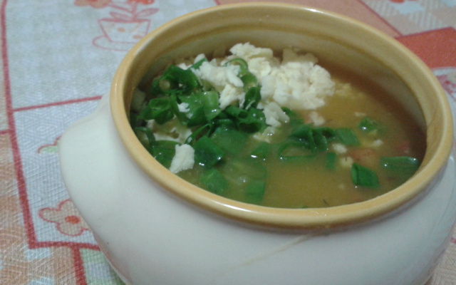 Caldinho de mandioquinha