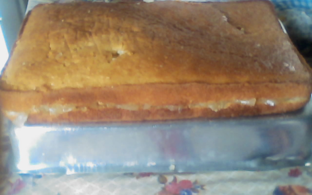 bolo de baunilha no liquidificador