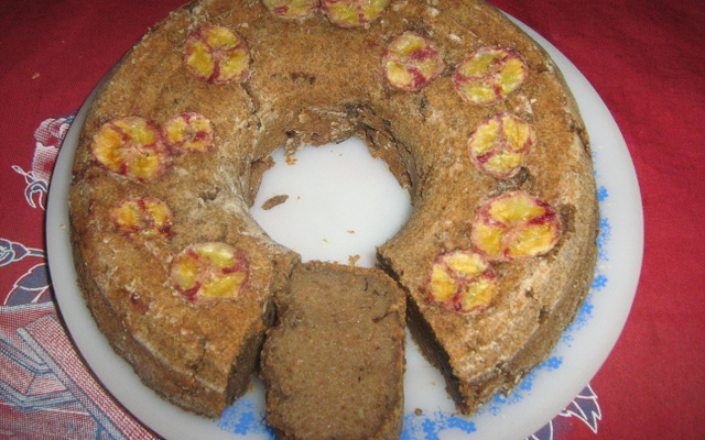 Bolo de casca de banana