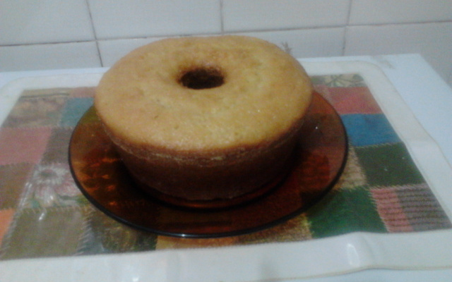 Bolo de baunilha fácil