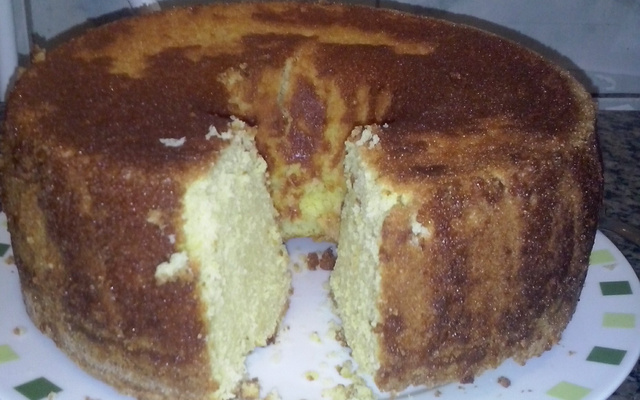 Bolo de fubá superfofo